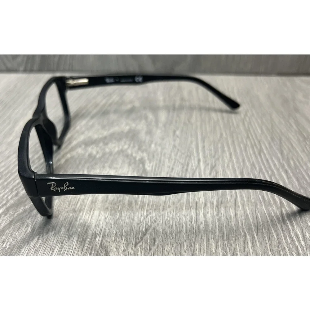 Ray-Ban RB 5268‎ 5119 Rectangular Unisex Eyeglass Frames 52-17 135 Black Cloth